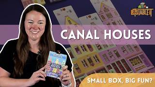 Canal Houses | A Small Box Game with a Surprisingly Big Puzzle