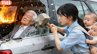 CEO’s Father Was in Danger, Single Mom Smashed Window to Save Him—Fate Changed!