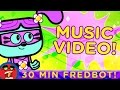 Music Video AND MORE OVER 30 MINUTES Of Songs For Kids Fredbot Nursery Rhymes