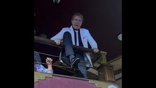 Cliff Richard Escaping From Michael Bublé Gig
