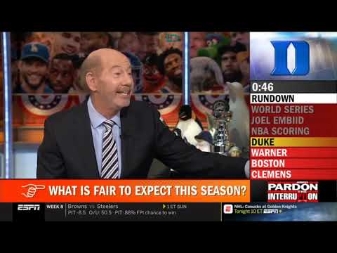Pardon the Interruption October 24, 2018 NBA