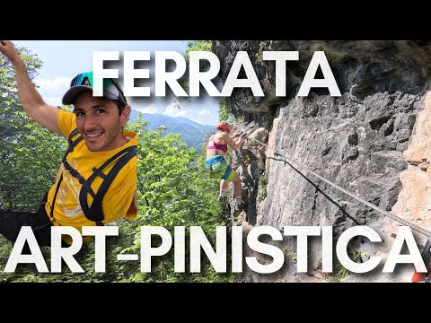 Ferrata Art-Pinistica - PREORE (TN) - Klettersteig in Trentino - Giro Alpinistico delle Niere