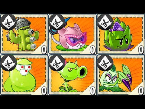 All PIERCING Plants LEVEL 1000 vs All Final Boss! WIN The Game! in Plants vs. Zombies 2 Mod