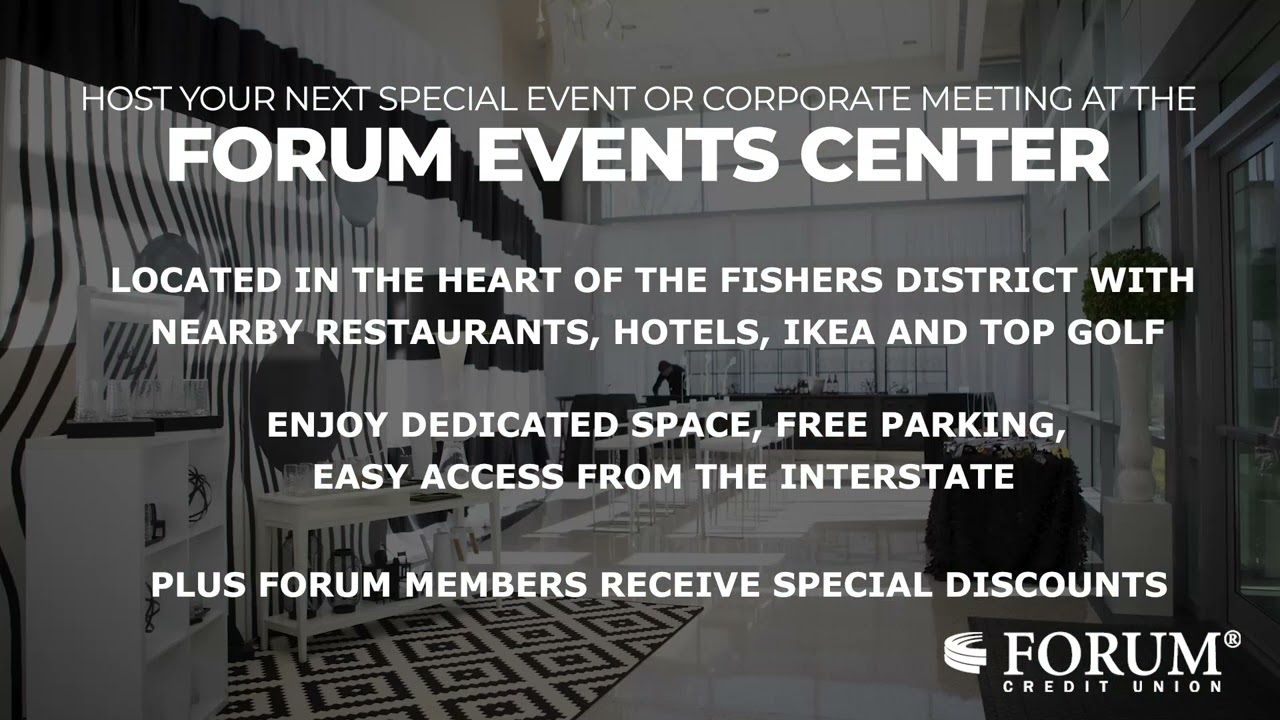 FORUM Events Center in the Heart Of Fishers