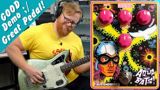 Video thumbnail for SUPER RAD! The Rude Tech FALCONDRIVE Ian Fowles signature OD/Distortion (Aquabats) by Puisheen