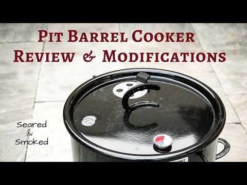 Pit Barrel Cooker Review and Modifications