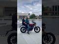 Triumph Scrambler 400 X With A Pillion