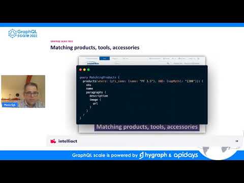 Apidays GraphQL Scale 2022 - How GraphQL accelerates B2B Composable Commerce  by Marco Egli.