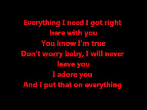 Everything By, Marques Houston with lyrics