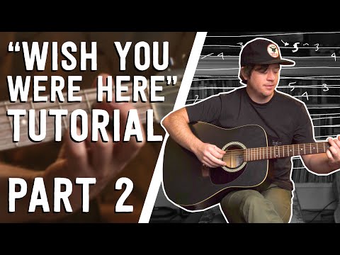 How to Play "Wish You Were Here" Guitar Solo by Pink Floyd (Part 2)