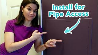 How to Install Wall Access Panel