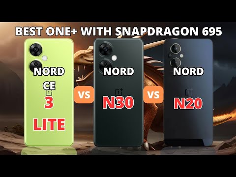 OnePlus Nord CE 3 Lite vs OnePlus Nord N30 vs OnePlus Nord N20 | PHONE COMPARISON