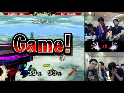 MasterHand 27 Doubles WF - Tapioka + Hino(Red) vs. K.F + Nanashi(Green)