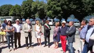 preview picture of video '31/07/2014 - inaugurazione nuovi uffici IAT luino'