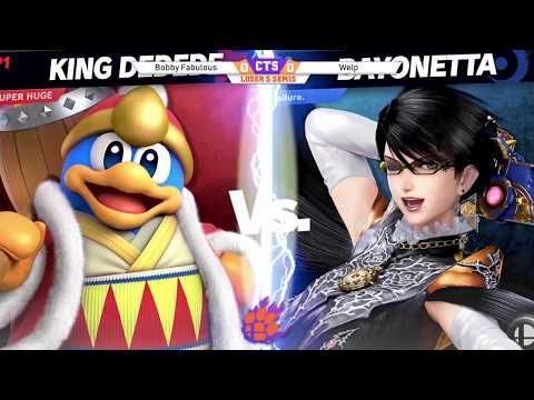 Clocktower Smash 47 - Losers Semis - BobbyFabulous (King Dedede) vs. Welp (Bayonetta) - SSBU