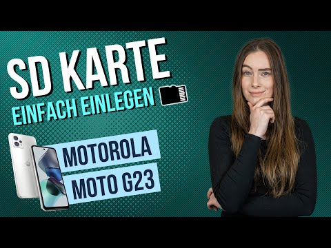 Motorola moto g23 - Micro-SD-Karte einsetzen • 💾 • 📲 • 📈 • Anleitung / Tutorial
