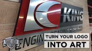 Turn Your Logo Into Art: ShieldCo Custom Metal Signs