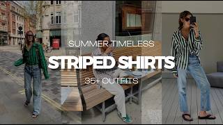 Download lagu 35  OUTFIT IDEAS Proving STRIPED SHIRTS Are THIS Summer Must-Haves mp3