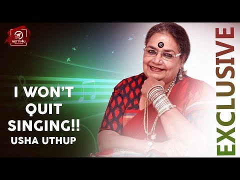 Usha Uthup Interview First Ever For Tamil Channel | Indian Playback Singer