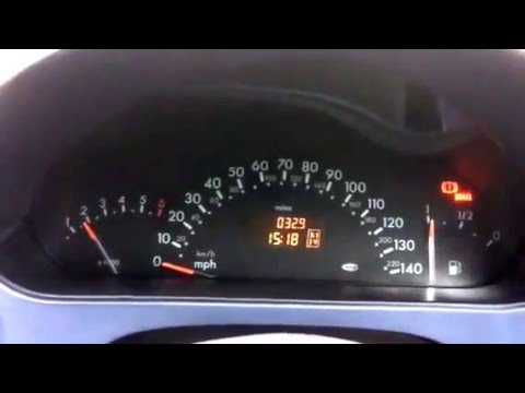 Mercedes A140 After fixing the Air meter