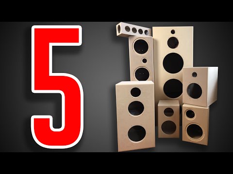 5 Tips - Building Speaker Boxes