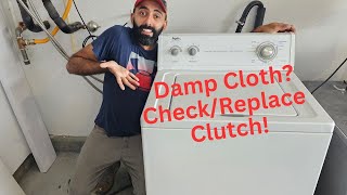 Fixing an Older Style Whirlpool/Kenmore Washer That Is Leaving Cloth Wet