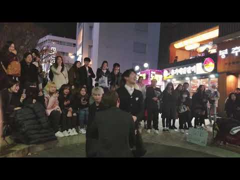181118 DOB hongdae busking 디오비 홍대 버스킹 Wanna one(워너윈)“Energetic(에너제틱)”
