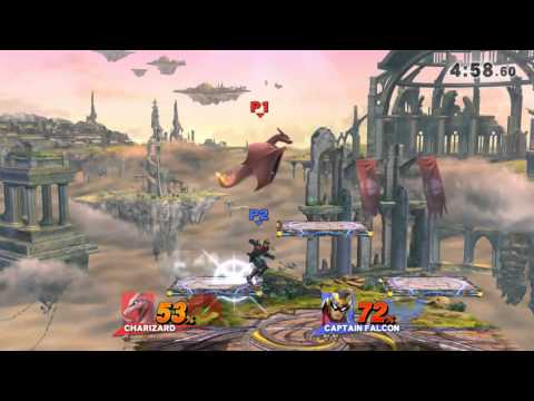 krossjosh (Charizard) VS Zayy (Captain Falcon) - Smash 4 Friendlies