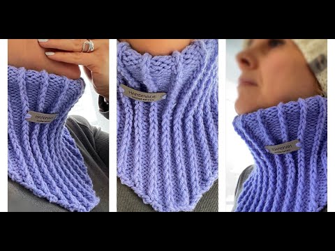 A Foldable Neck Warmer Tutorial