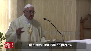 Os sacramentos são pagos? Papa Francisco responde com uma reflexão clara