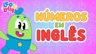 CONTAR EM INGLÊS | CONTANDO ATÉ 28 | APRENDER OS NÚMEROS E INGLÊS | CONTA E ME CONTA | LEO E LULLY