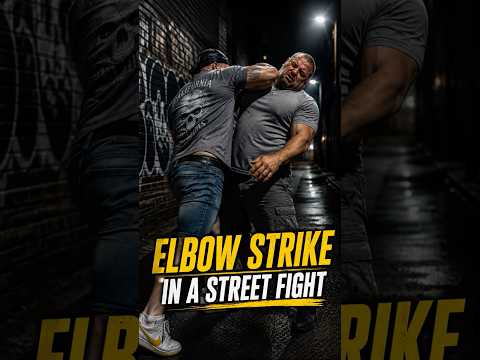 One Elbow. Fight Over. #StreetFight #SelfDefense #ElbowStrike #FightingTips #Boxing