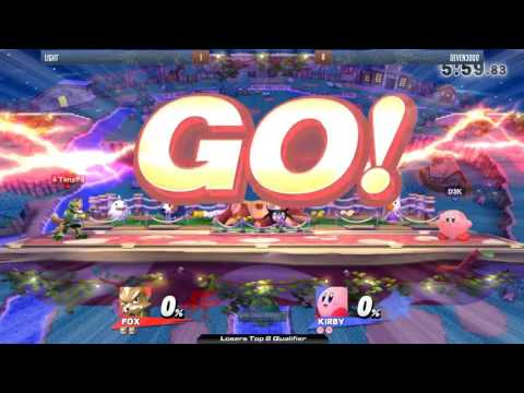GUTS 4 Smash 4 Singles (Top 32 Loser's Bracket) Ho3K Deven3000 (Kirby) vs 21S Light (Fox)