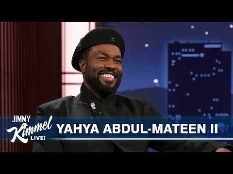 Yahya Abdul-Mateen II on Marvel’s Wonder Man with Sir Ben Kingsley & Embellishing Skills on Resume