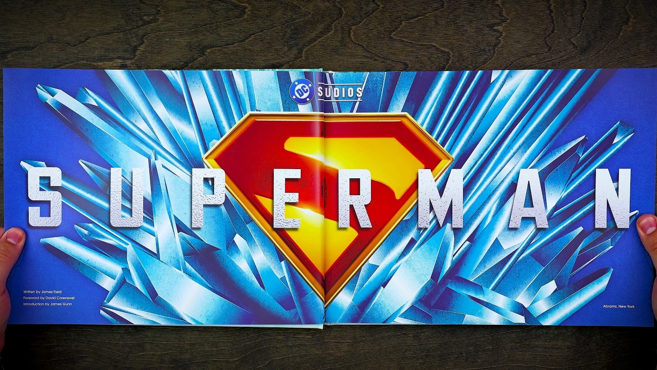 Superman: The Art and Making of the Film - Artbook ASMR - Flip Through, Relaxing, Page Turning