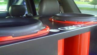 red rat-tight up skirt