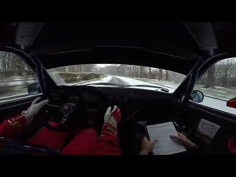 60 Rajd Barbórka 2022 OS4 Służewiec I Szymon Lewandowski/ Łukasz Przesmycki BMW E30 318 is Szymoon