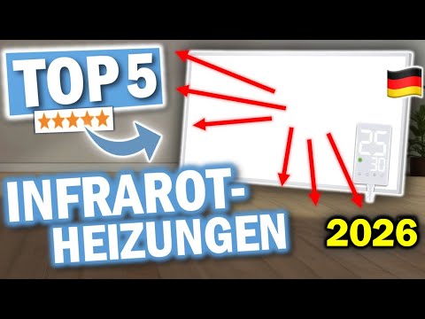 Infrarotheizung kaufen 2026: Die 5 besten Infrarotheizungen für dein Zuhause!