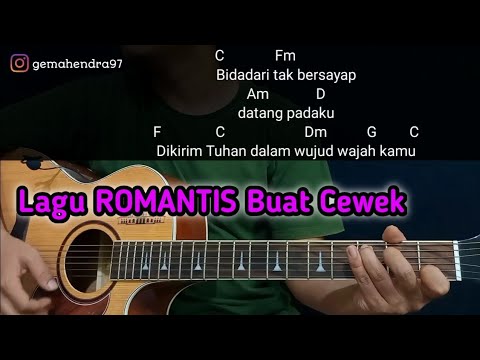 Kunci Gitar BIDADARI TAK BERSAYAP - ANJI | Chord Gampang