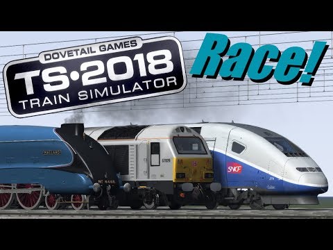 Train Simulator 2018 - Past, Present or Future (Race!)