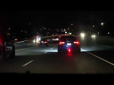 2009 Honda Civic Si shoots flames!