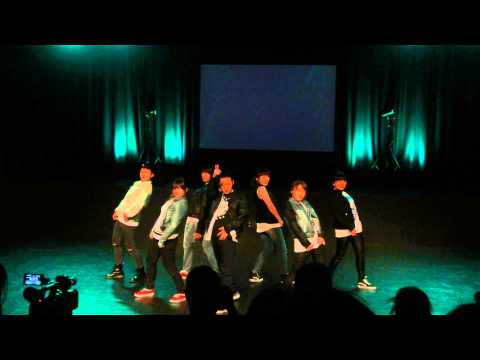 Kpop Summit 2014 Ep. 2 - #OverPowerCrew - Opening Stage (BTS - Beautiful + Danger)