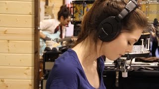 Zane Carney and Elise Trouw: part 2 in the Veritas booth at NAMM