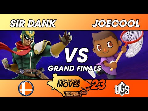 Show Me Your Moves 23  -  Grand Finals  -  Sir Dank(Captain Falcon) Vs. JoeCool(Villager)
