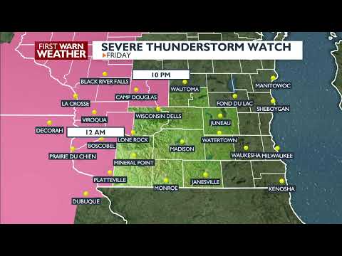LIVE: Tracking severe weather potential in southern Wisconsin -- July 28, 2023