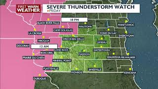 LIVE: Tracking severe weather potential in southern Wisconsin -- July 28, 2023
