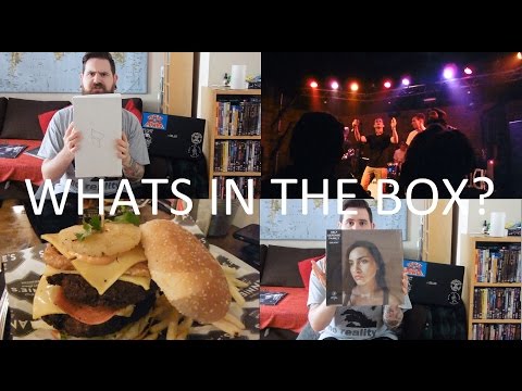 WHATS IN THE BOX? Nottingham, Vegan Burgers, Self Defense