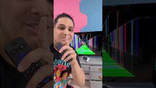 BROKEN TV PRANK ON MY BROTHER 🤣 #shorts