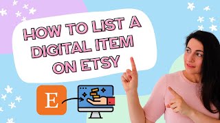How to List a Digital Product on Etsy