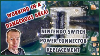 Nintendo Switch Damaged Power & Volume Button Connector Repair